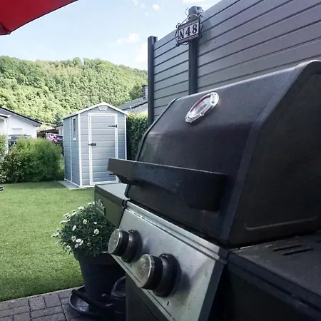 شقة Ufergeheimnis Am Guelser Moselbogen I 2 Sz I 5 Gaeste I Badebucht I Grill I Garten كوبلنس
